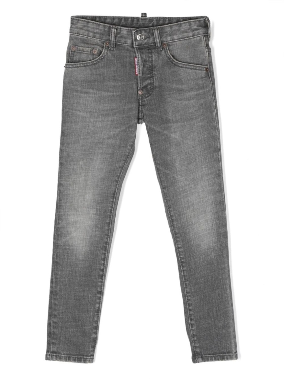 

Dsquared2 джинсы с нашивкой-логотипом, серый