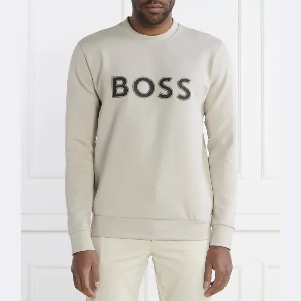 

Толстовка Salbo 1 стандартного кроя Boss, бежевый