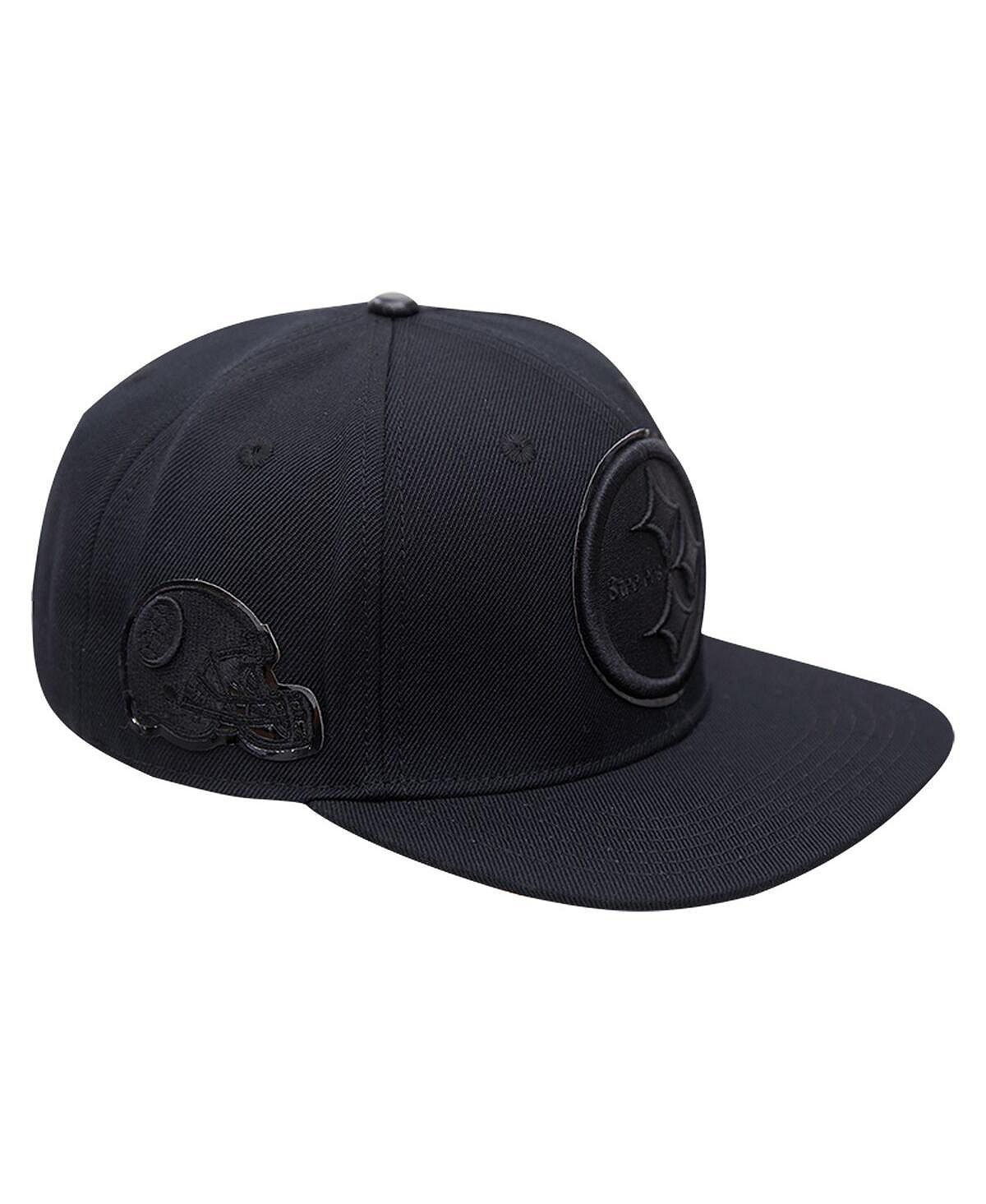 

Мужская кепка Snapback Triple Black Pittsburgh Steelers Pro Standard