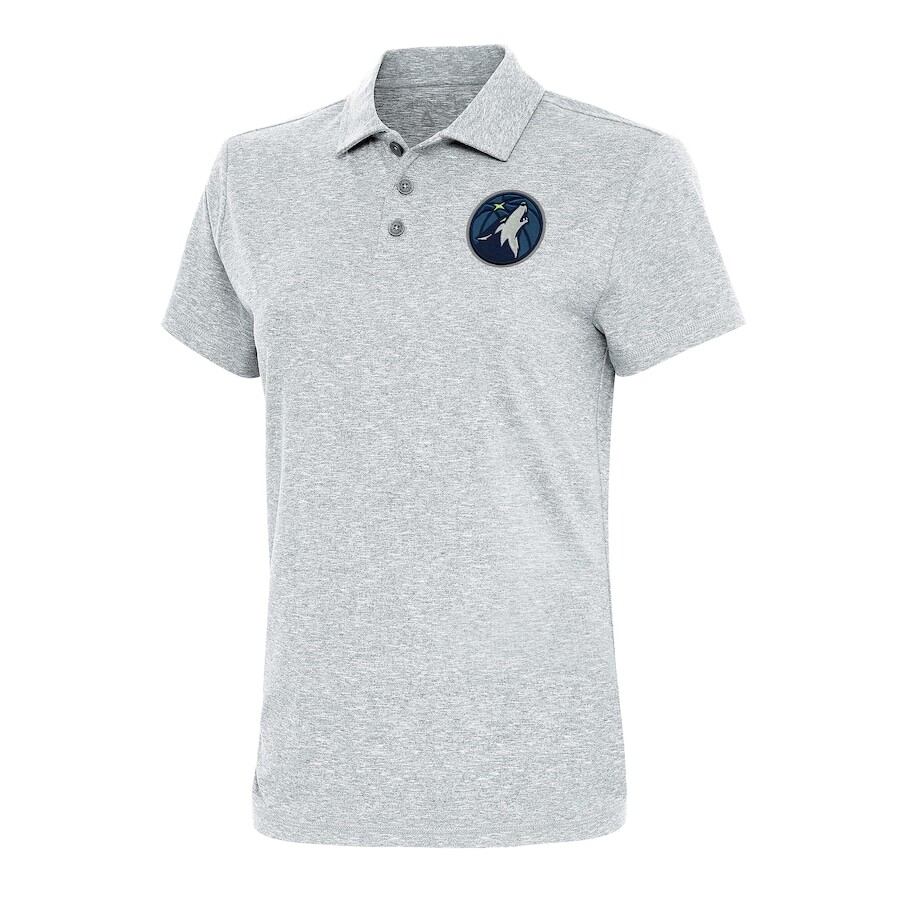 

Поло с коротким рукавом Antigua Minnesota Timberwolves, серый