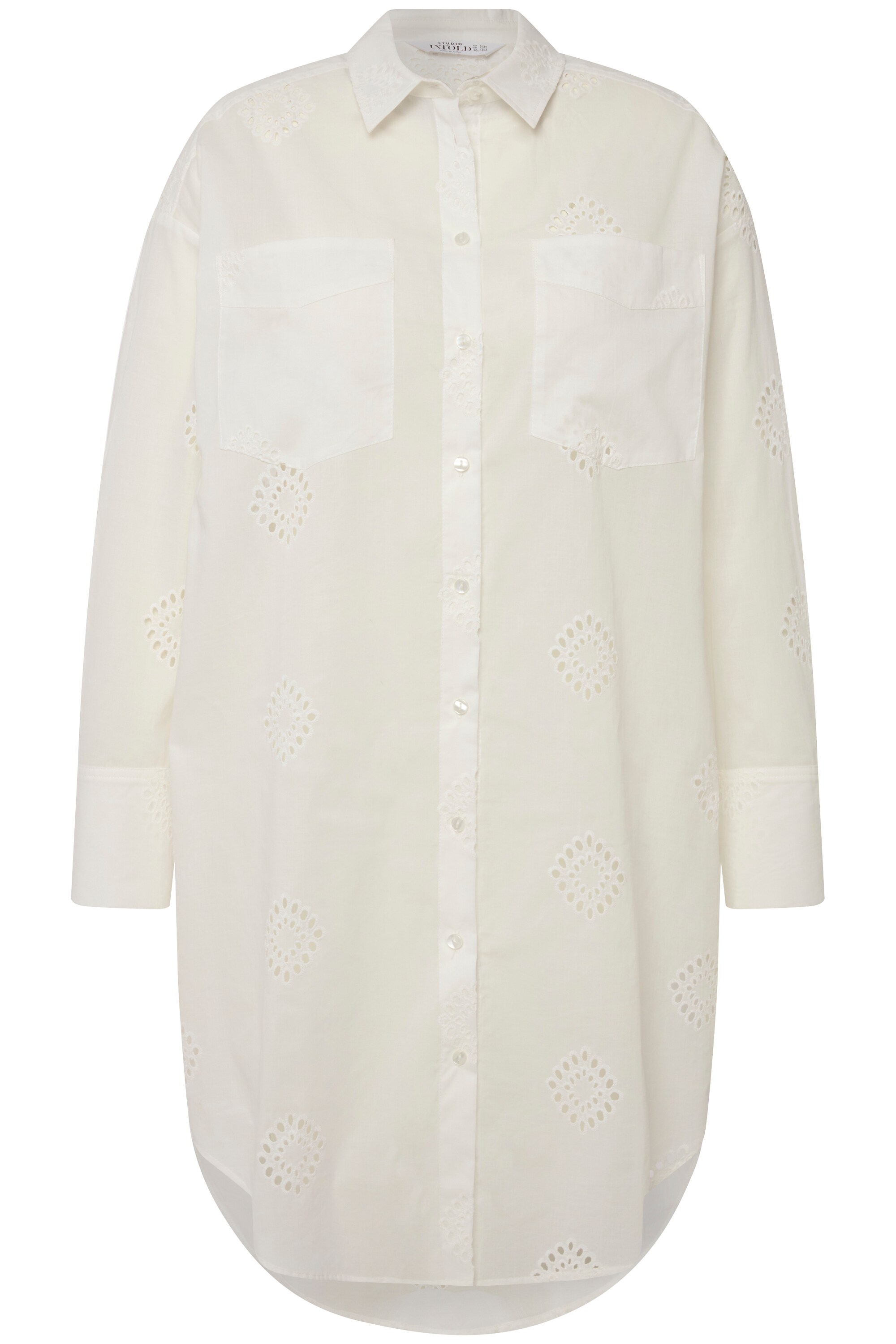 Блуза Studio Untold Hemd, белый блуза studio untold hemd антрацит