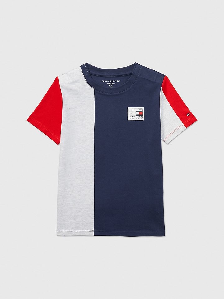 

Футболка Port Access с цветными блоками Tommy Adaptive