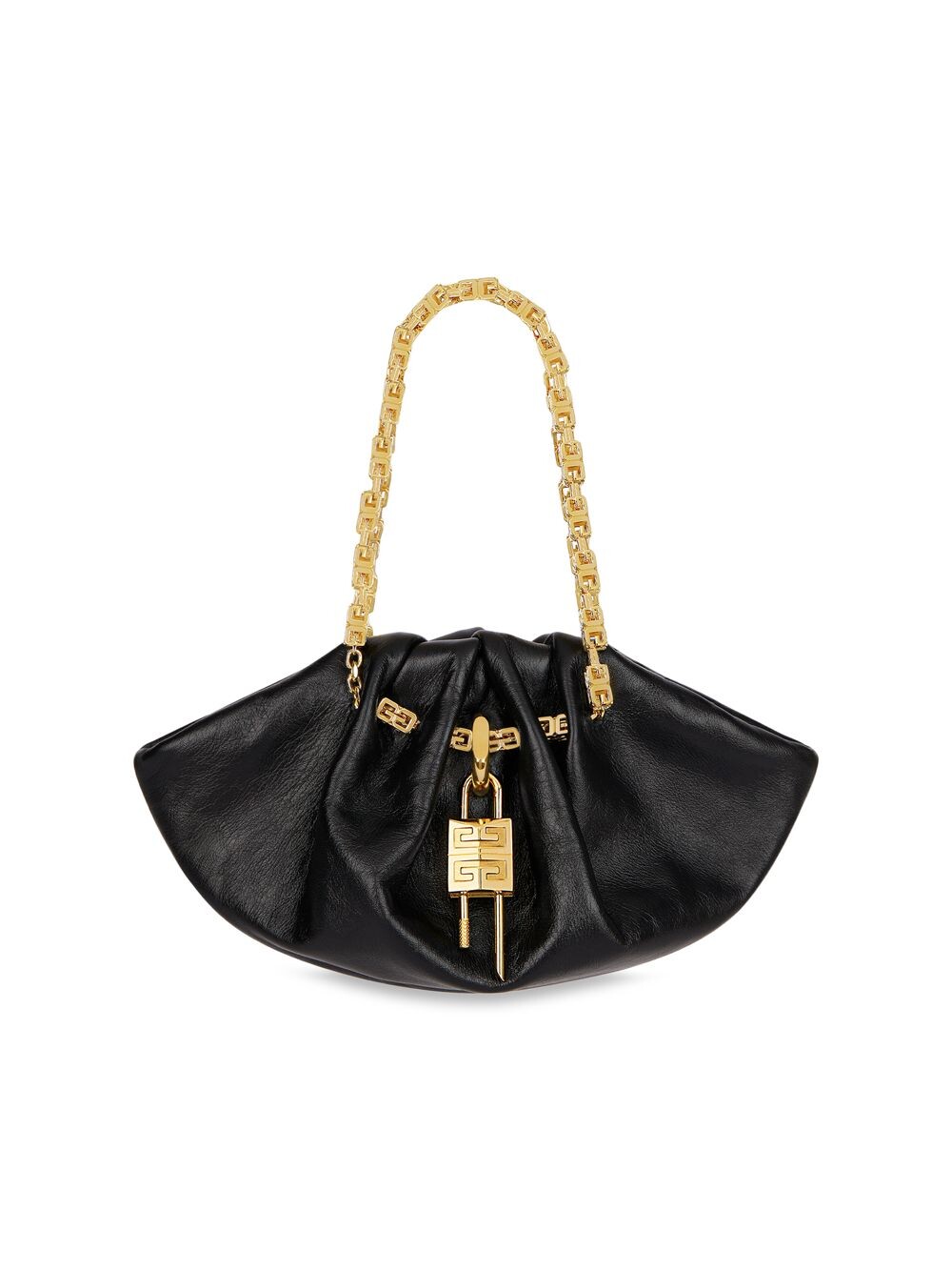 

Кожаная сумка Mini Kenny с верхней ручкой Givenchy, черный