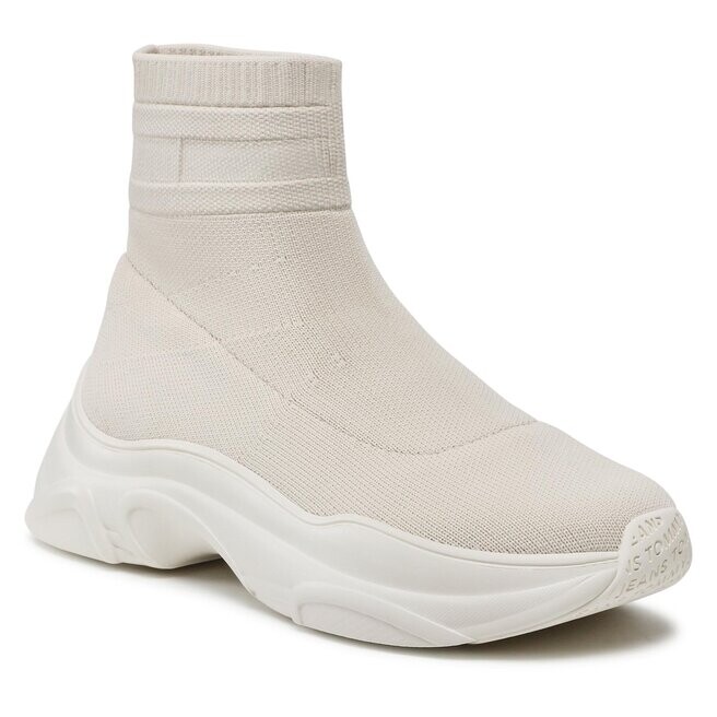 

Кроссовки Tommy Jeans SockBoot Monocolor, бежевый