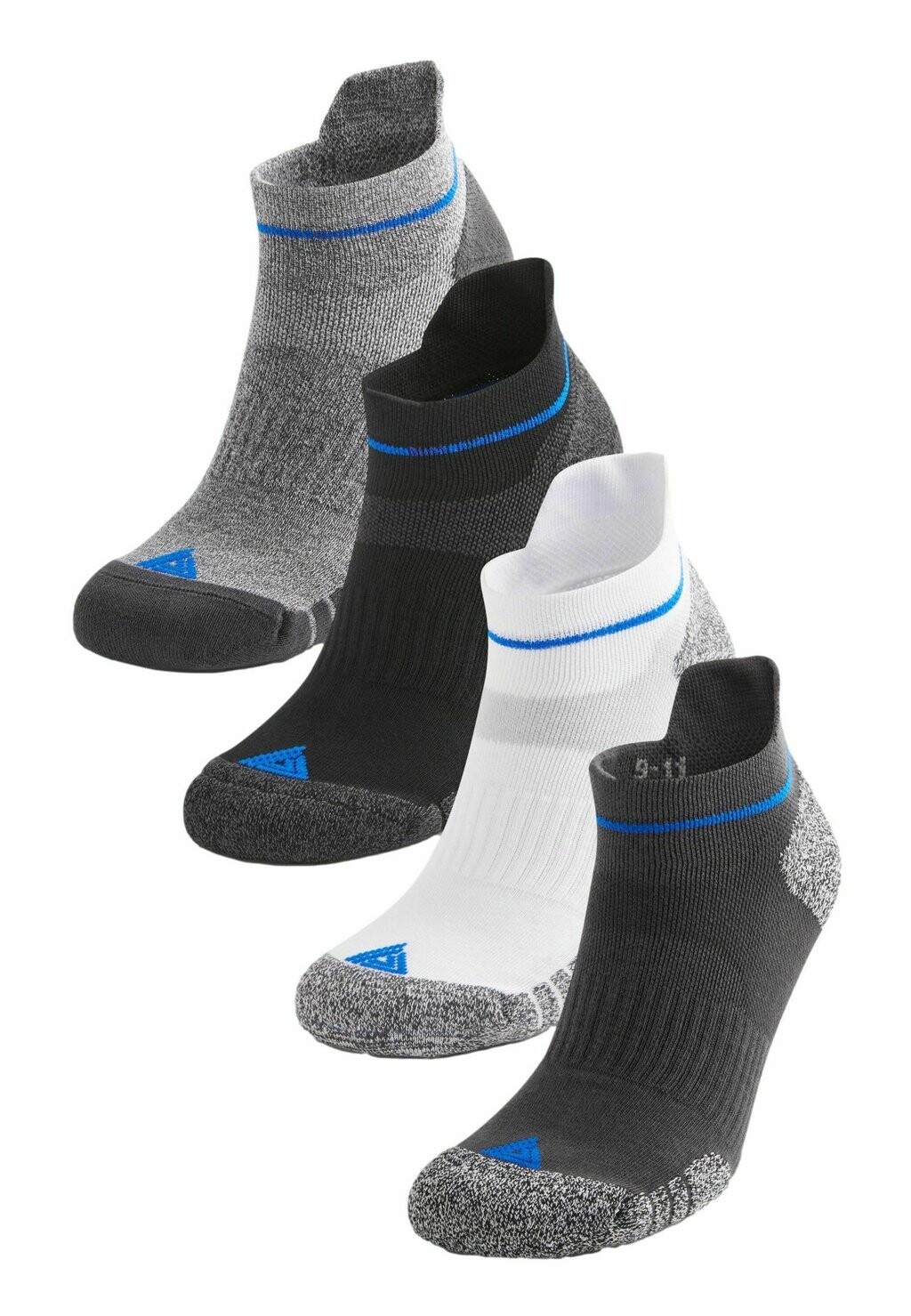 

Носки Active Cushioned Four Pack Next, белые черные серые
