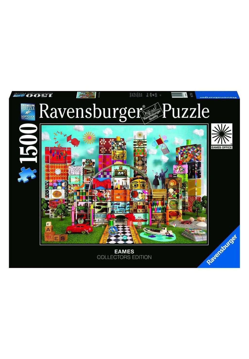 

Пазл EAMES HOUSE OF CARDS FANTASY Ravensburger, цвет mehrfarbig