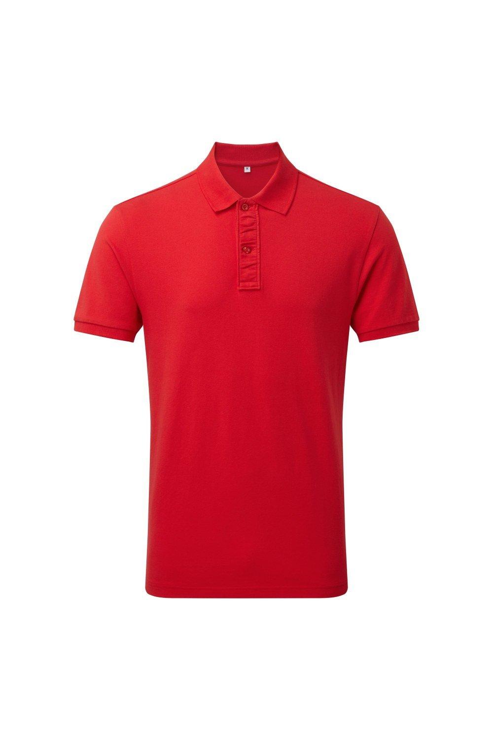 Рубашка-поло Infinity стрейч Asquith & Fox, красный