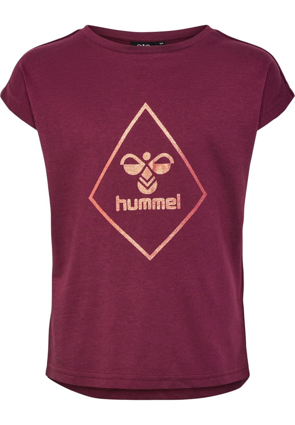 

Футболка с принтом LUNA S S Hummel, цвет windsor wine