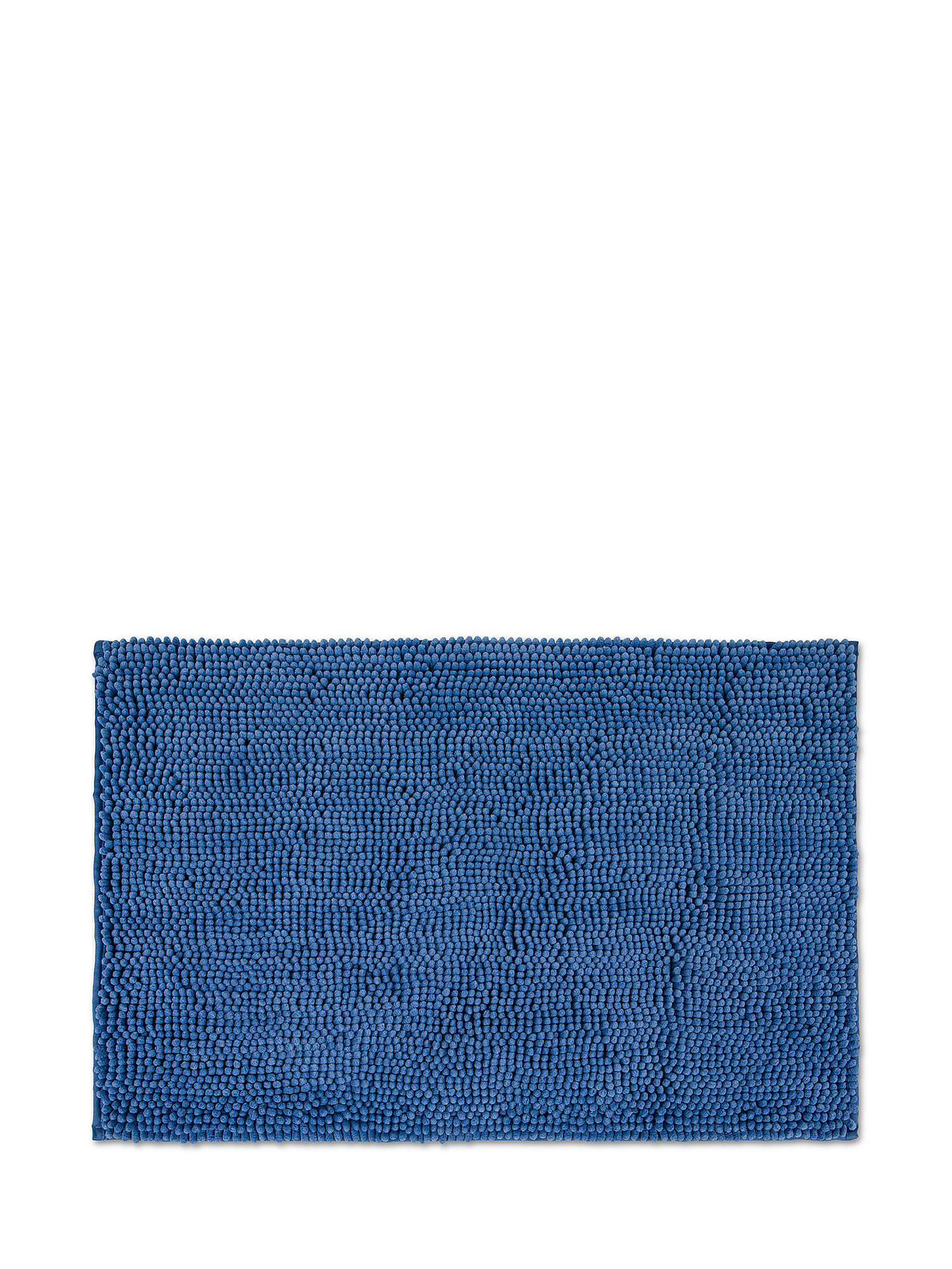 Zefiro однотонный хлопковый коврик для ванной комнаты, голубой