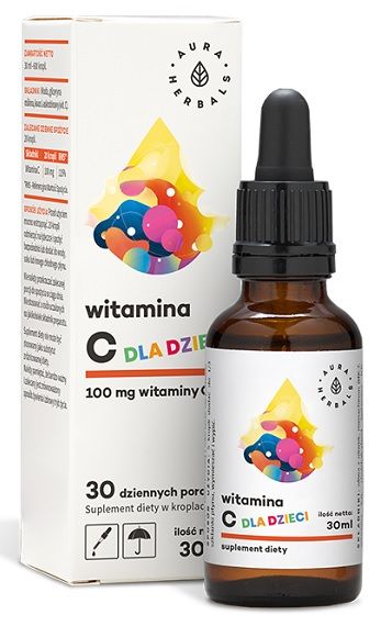 Витамины для детей Witamina C Dla Dzieci Krople, 30 мл
