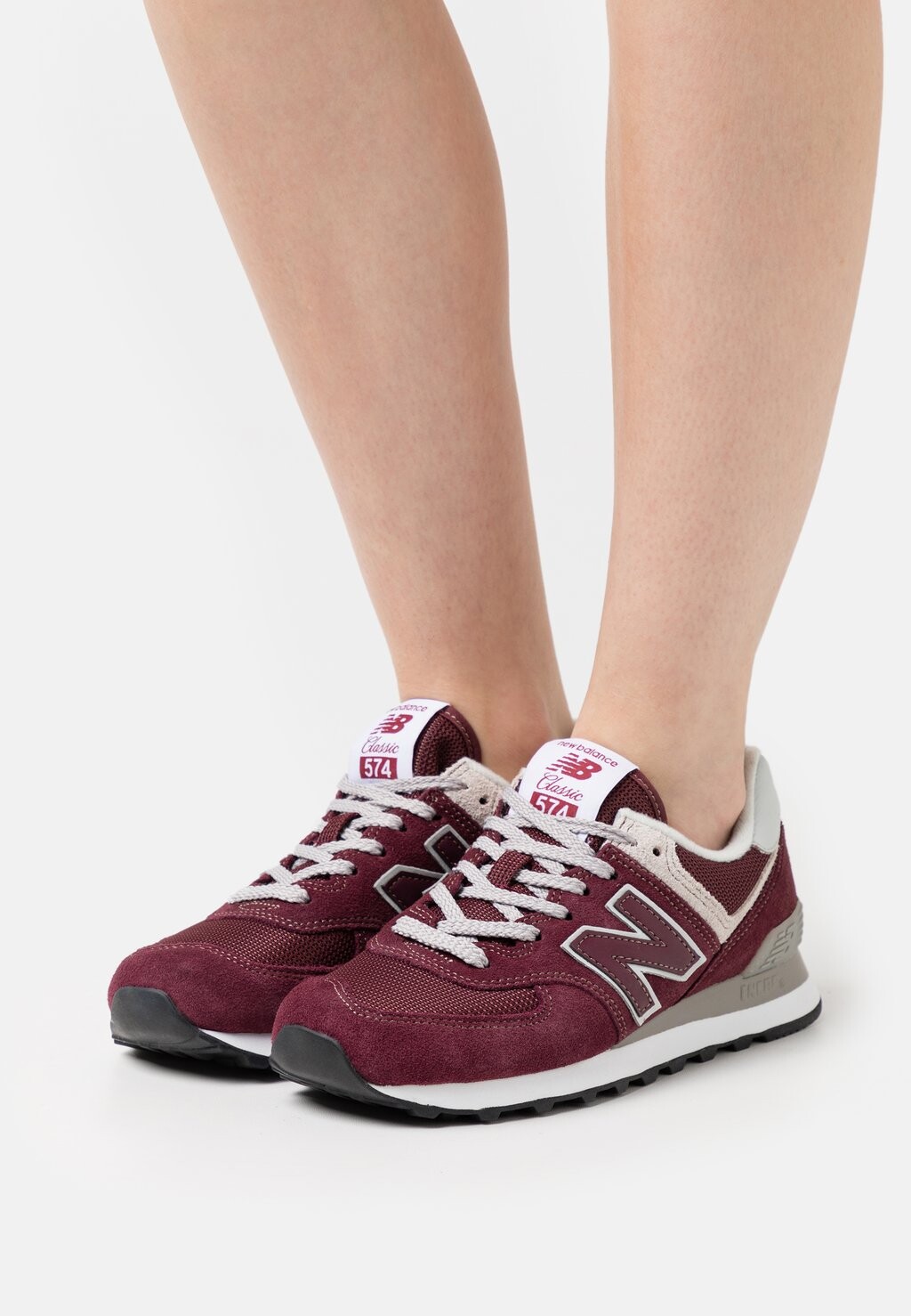 

Кроссовки New Balance Wl574, бордовый