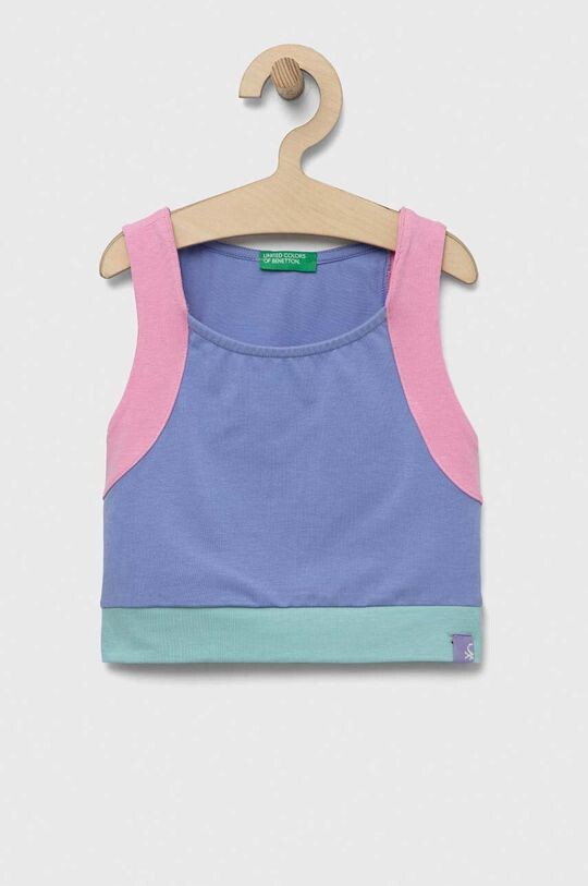 

Детский топ United Colors of Benetton, фиолетовый