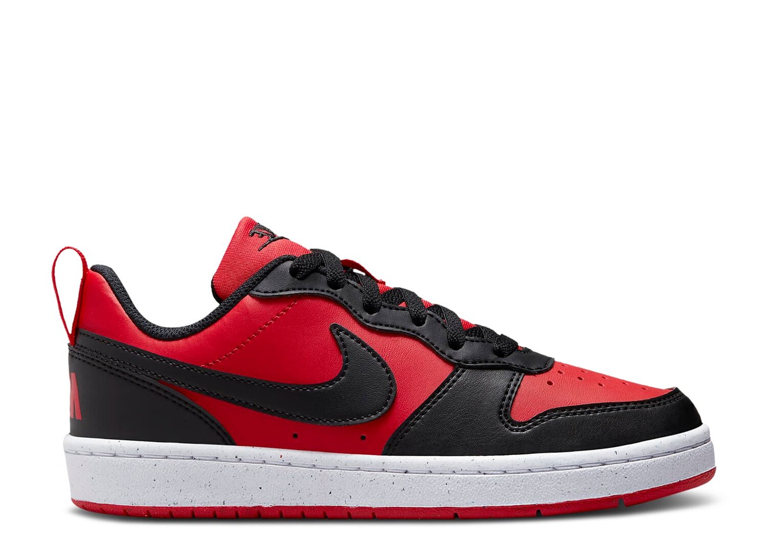 Кроссовки Nike Court Borough Low Recraft Gs 'Black University Red', красный кроссовки низкие court borough recraft unisex nike sportswear цвет university red black white