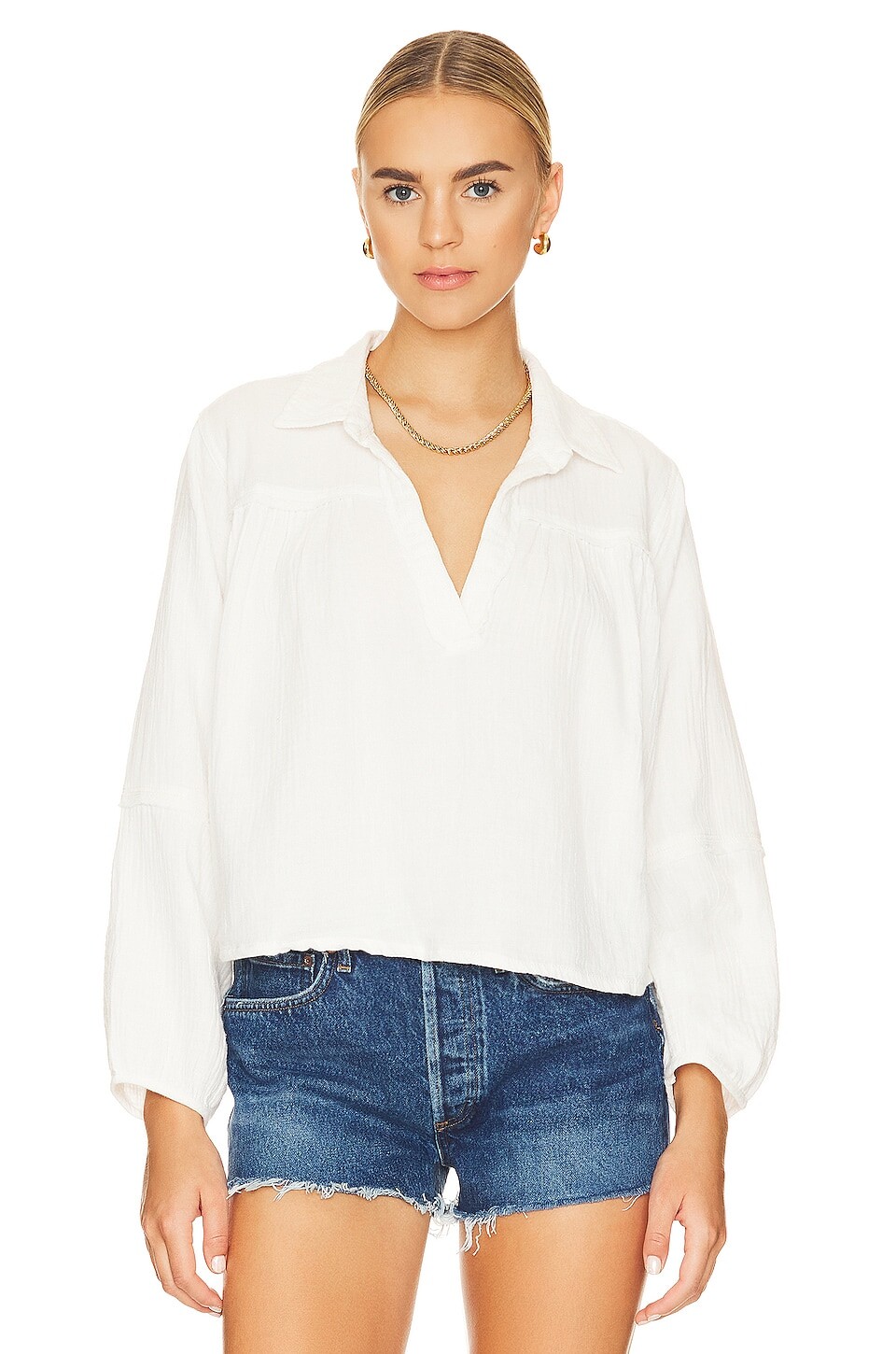 

Топ Free People Yucca, цвет Optic White