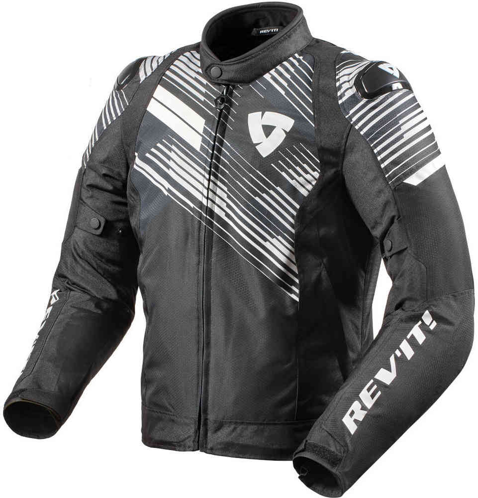 цена Мотоциклетная текстильная куртка Apex TL Revit, черно-белый