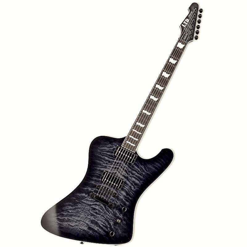 

Электрогитара ESP LTD PHOENIX-1000 QM Quilted Maple Guitar – See Thru Black Sunburst