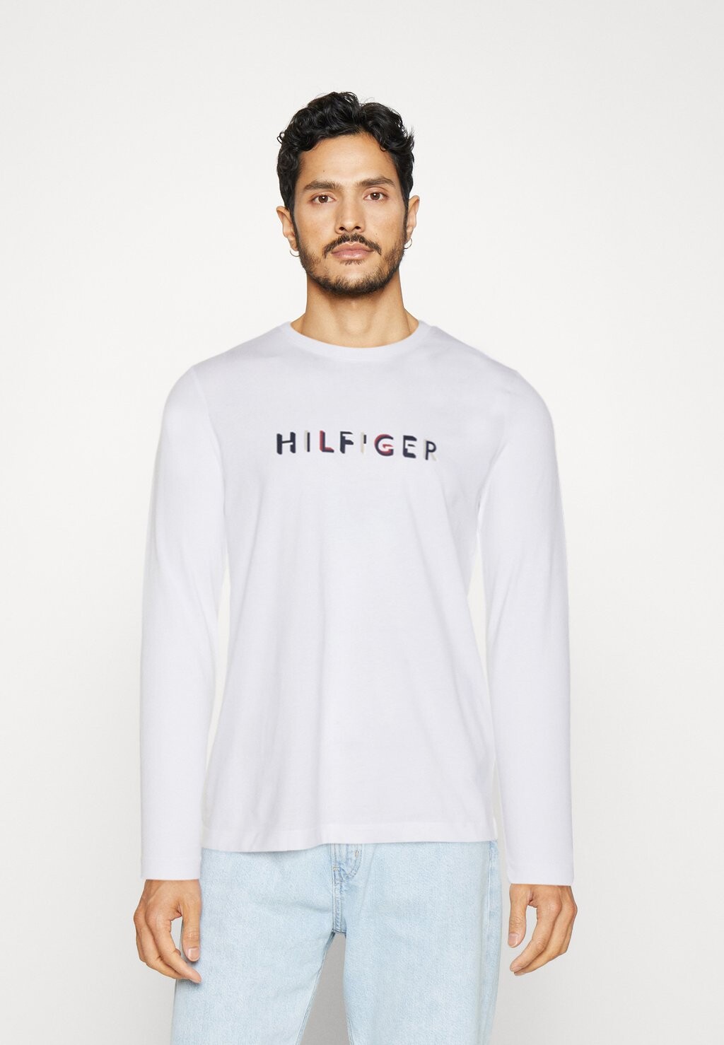 

Футболка с длинным рукавом TEE Tommy Hilfiger, белая
