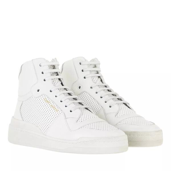 

Кроссовки high top sneakers Saint Laurent, белый