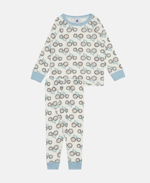 

Пижама Petit Bateau, цвет Wool White