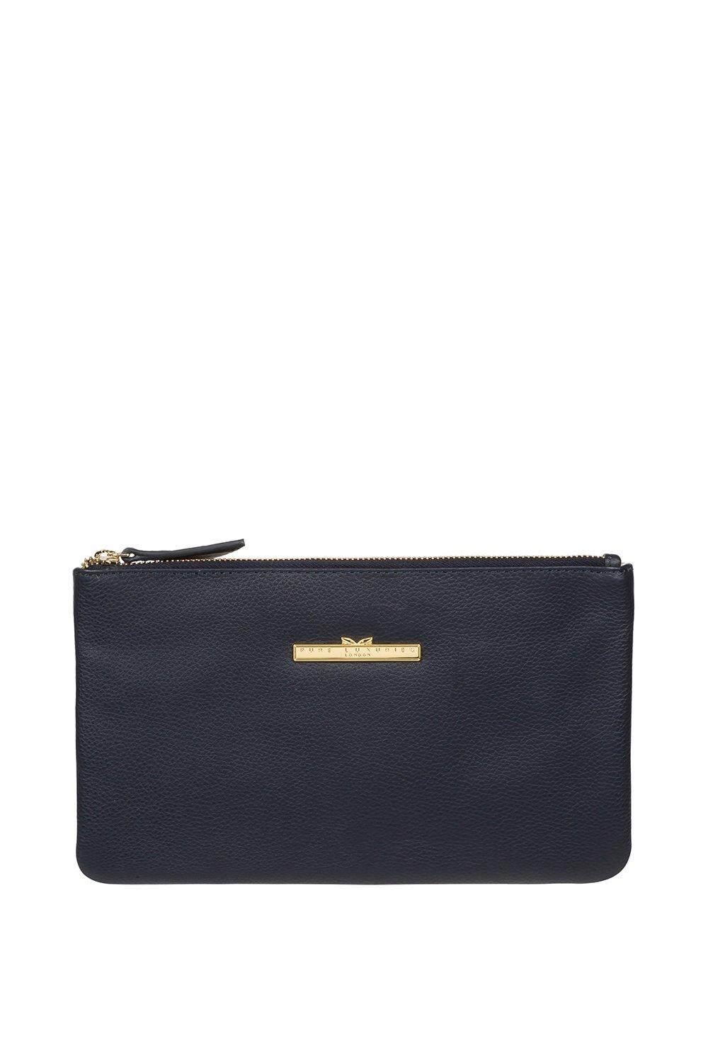 

Кожаный клатч 'Arlesey' Pure Luxuries London, синий