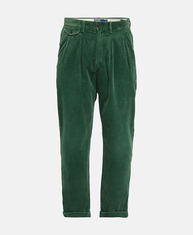 

Вельветовые брюки Polo Ralph Lauren, мох