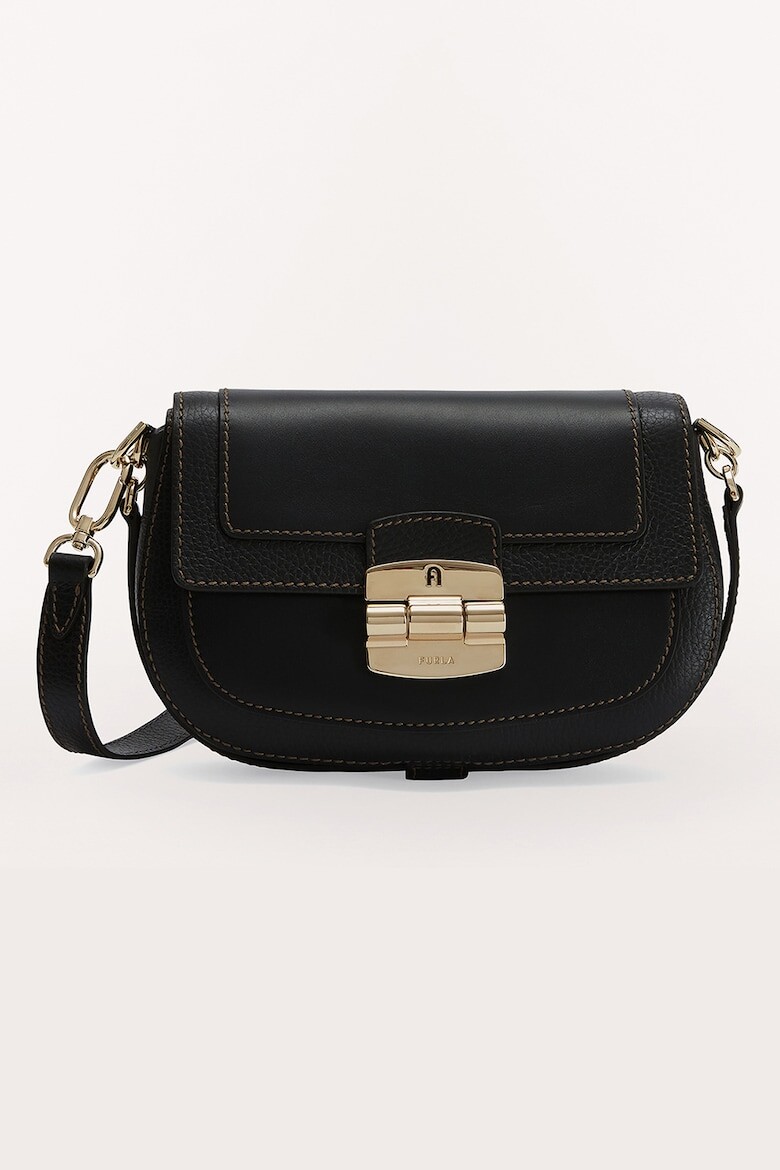 

Кожаная сумка Club 2 Furla, черный