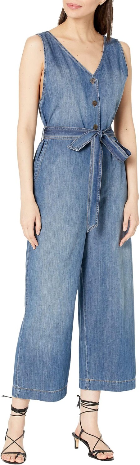 

Комбинезон без рукавов из шамбре Pendleton, цвет Medium Blue