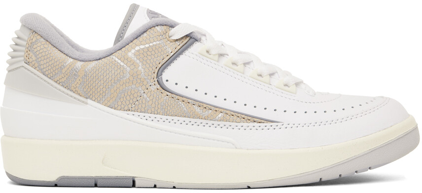 

Белые низкие кеды Air Jordan 2 Retro Nike Jordan