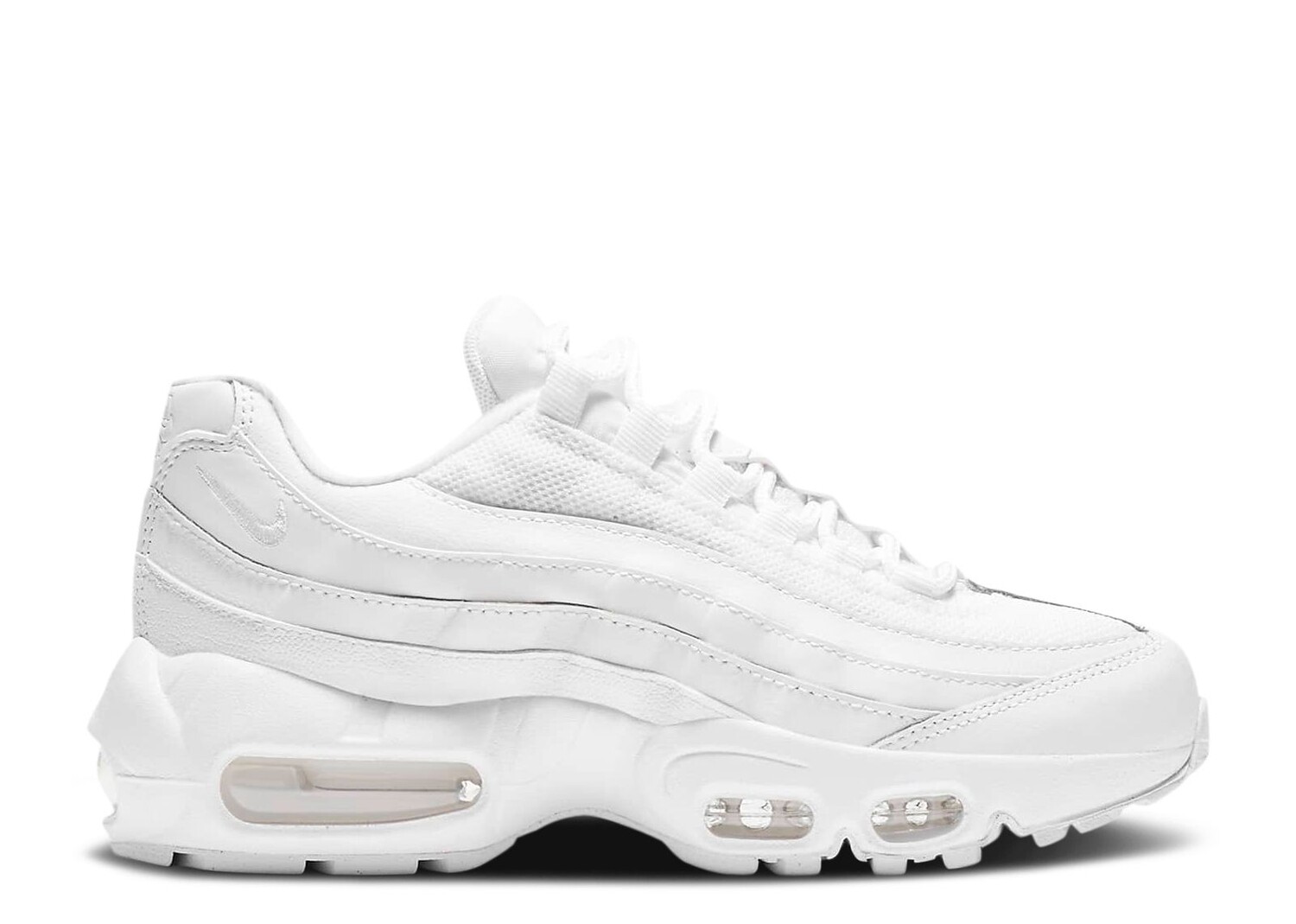 

Кроссовки Nike Air Max 95 Recraft Gs 'Triple White', белый