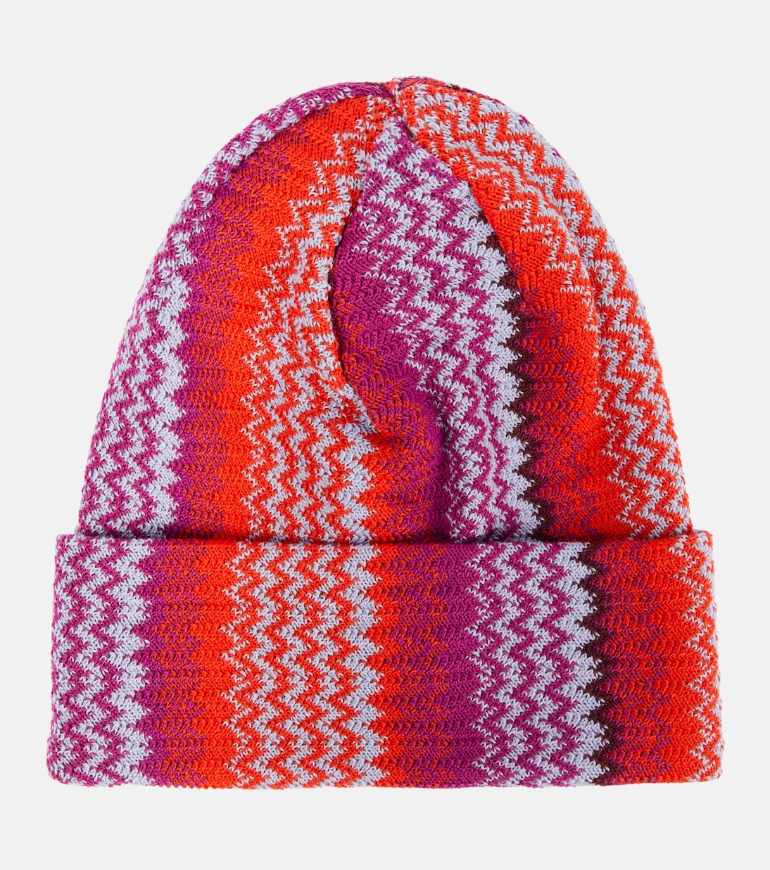 

Шапка из смесовой шерсти с зигзагом Missoni, мультиколор