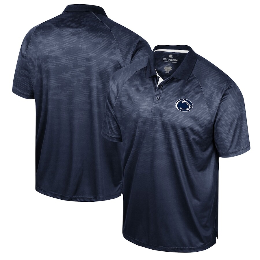 

Поло с коротким рукавом Colosseum Penn State Nittany Lions, нави