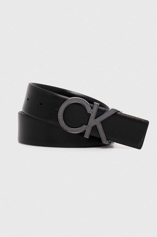 

Кожаный ремень Calvin Klein, черный