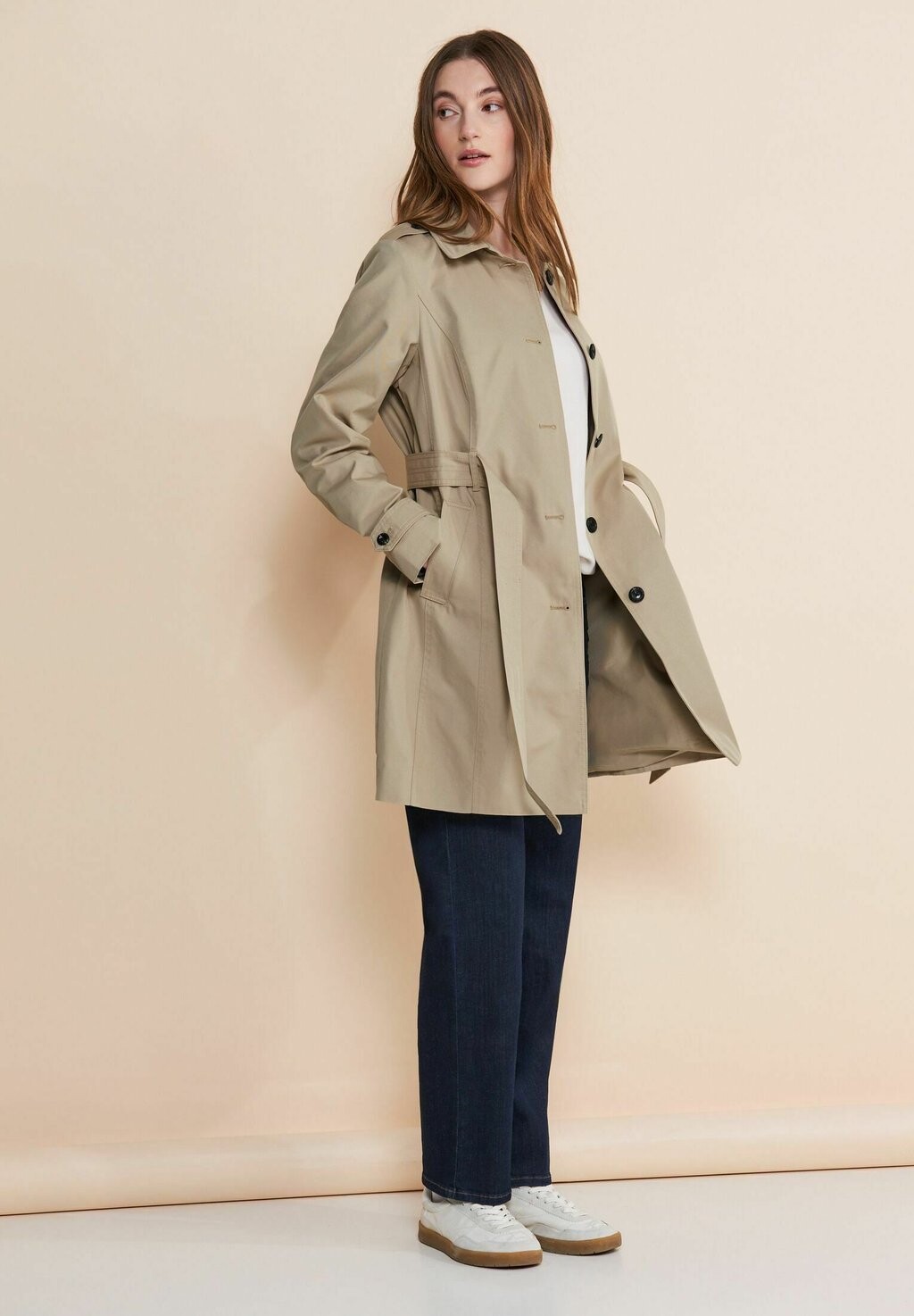 

Тренч KLASSISCHER Street One, цвет beige