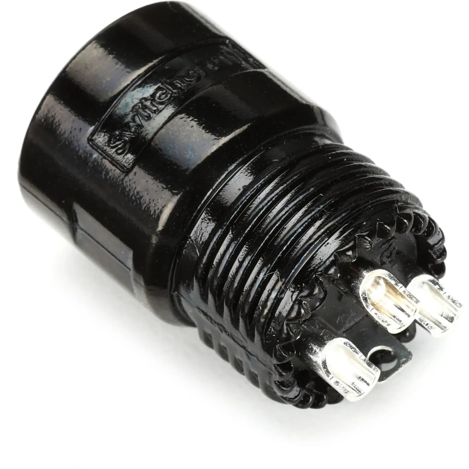 

Switchcraft AAA3MBLP Низкопрофильный угловой разъем XLR «папа» — черный