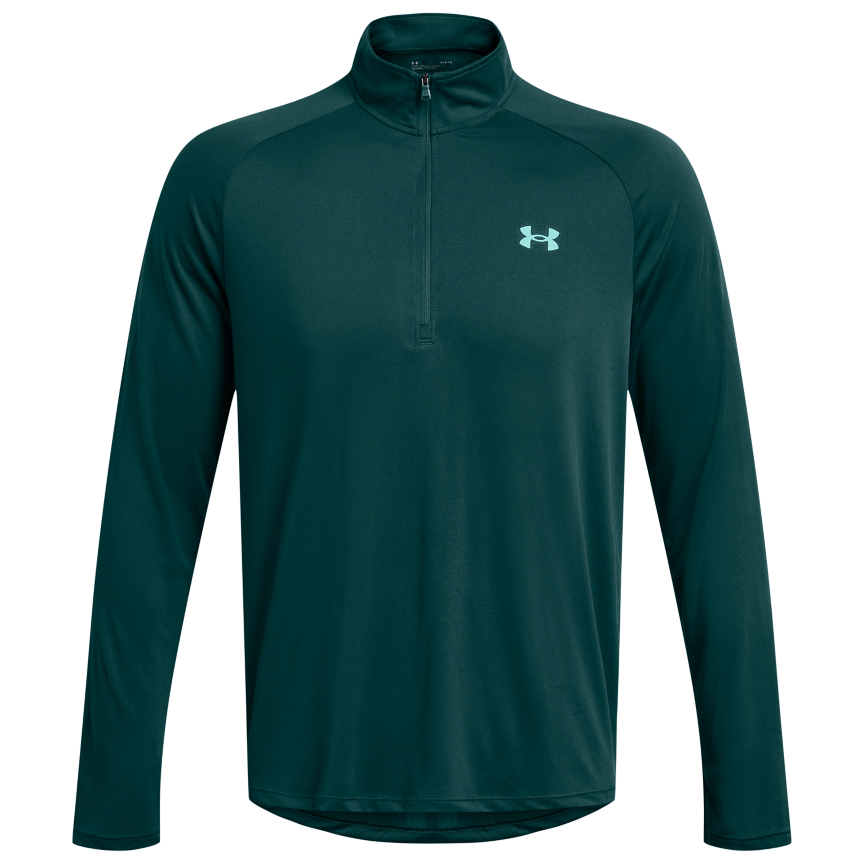 цена Функциональная рубашка Under Armour UA Tech 1/2 Zip, цвет Hydro Teal