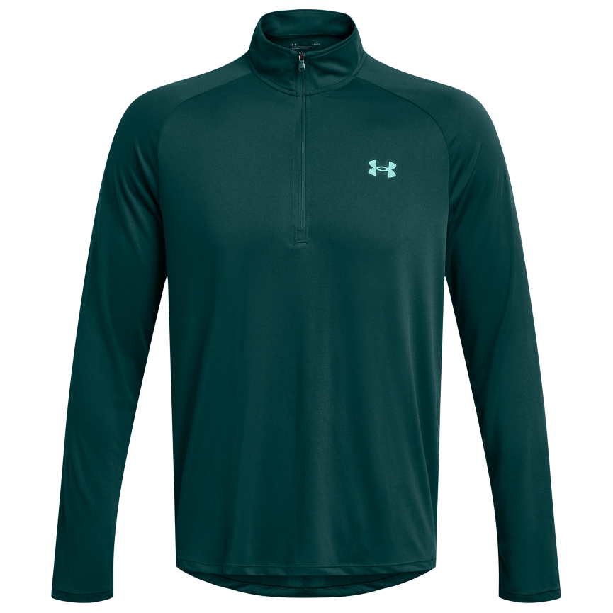 Функциональная рубашка Under Armour UA Tech 1/2 Zip, цвет Hydro Teal фото