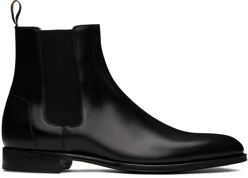 

Черные ботинки «Кенсингтон» Dunhill