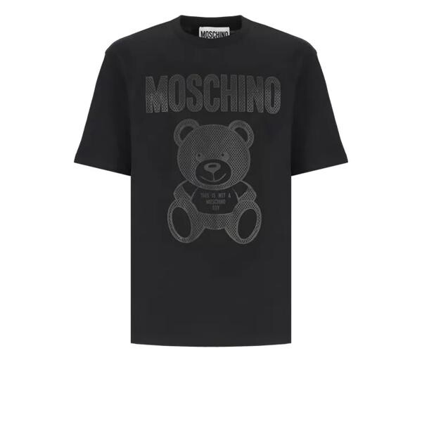 

Футболка t-shirt with logo Moschino, черный