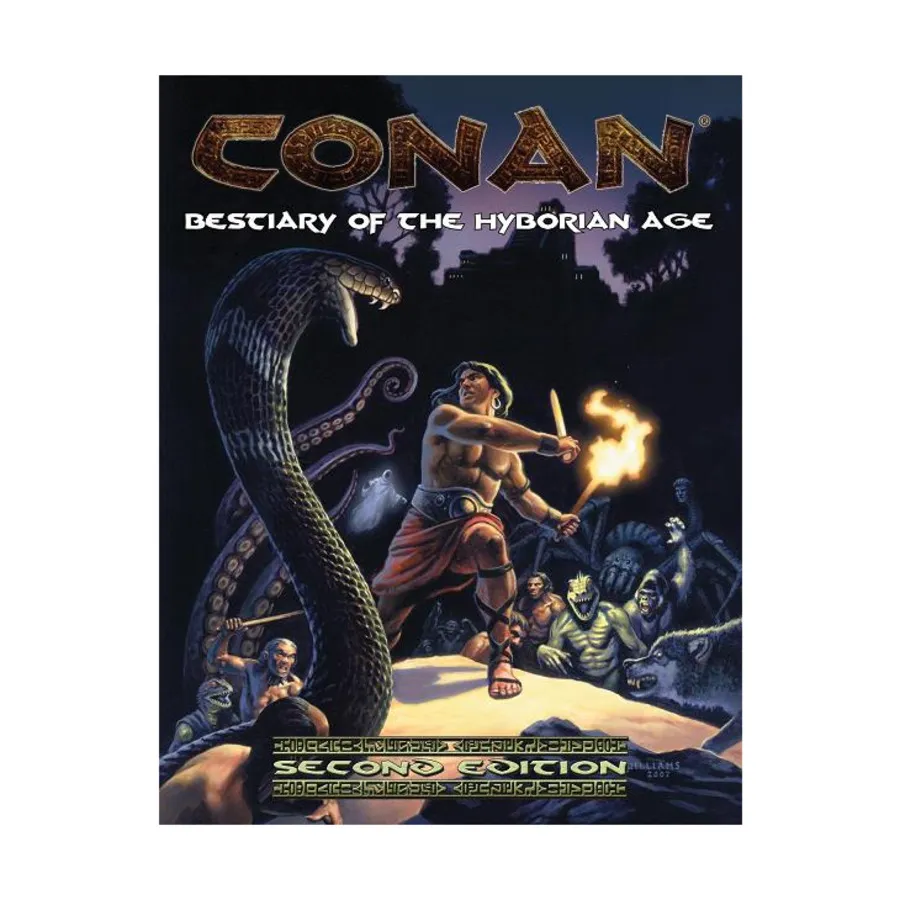 

Bestiary of the Hyborian Age, Conan (d20) (2nd Edition), твердый переплет