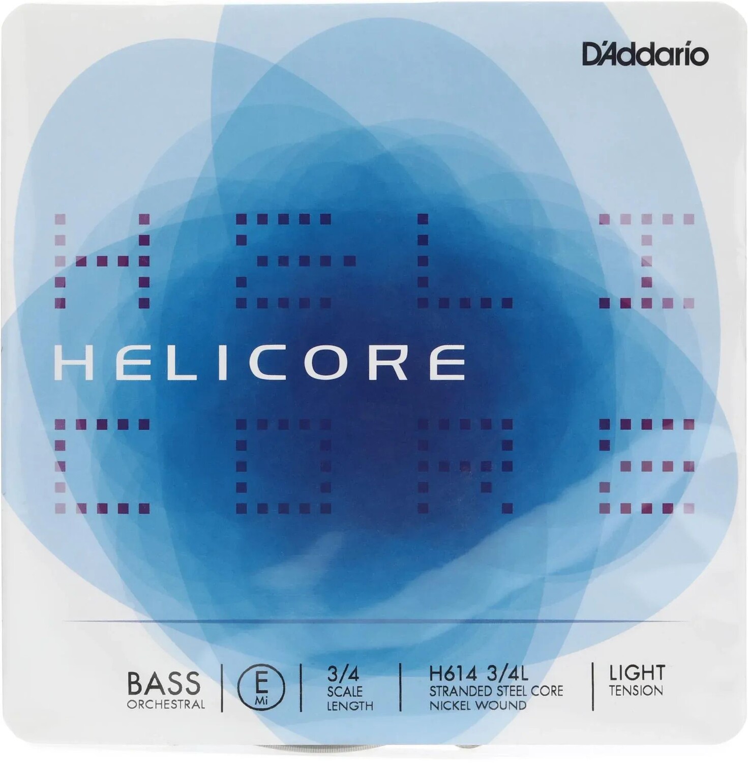 

D'Addario H614 3/4L Helicore Оркестровая контрабасовая струна E - размер 3/4 - легкое натяжение