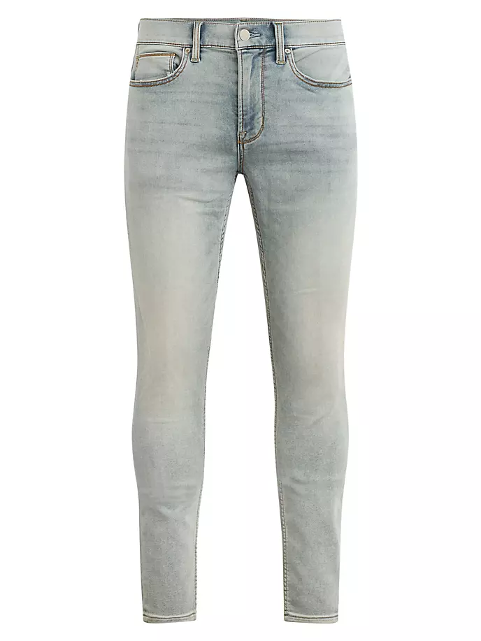 

Джинсы узкого кроя со средней посадкой Hudson Jeans, цвет sunset