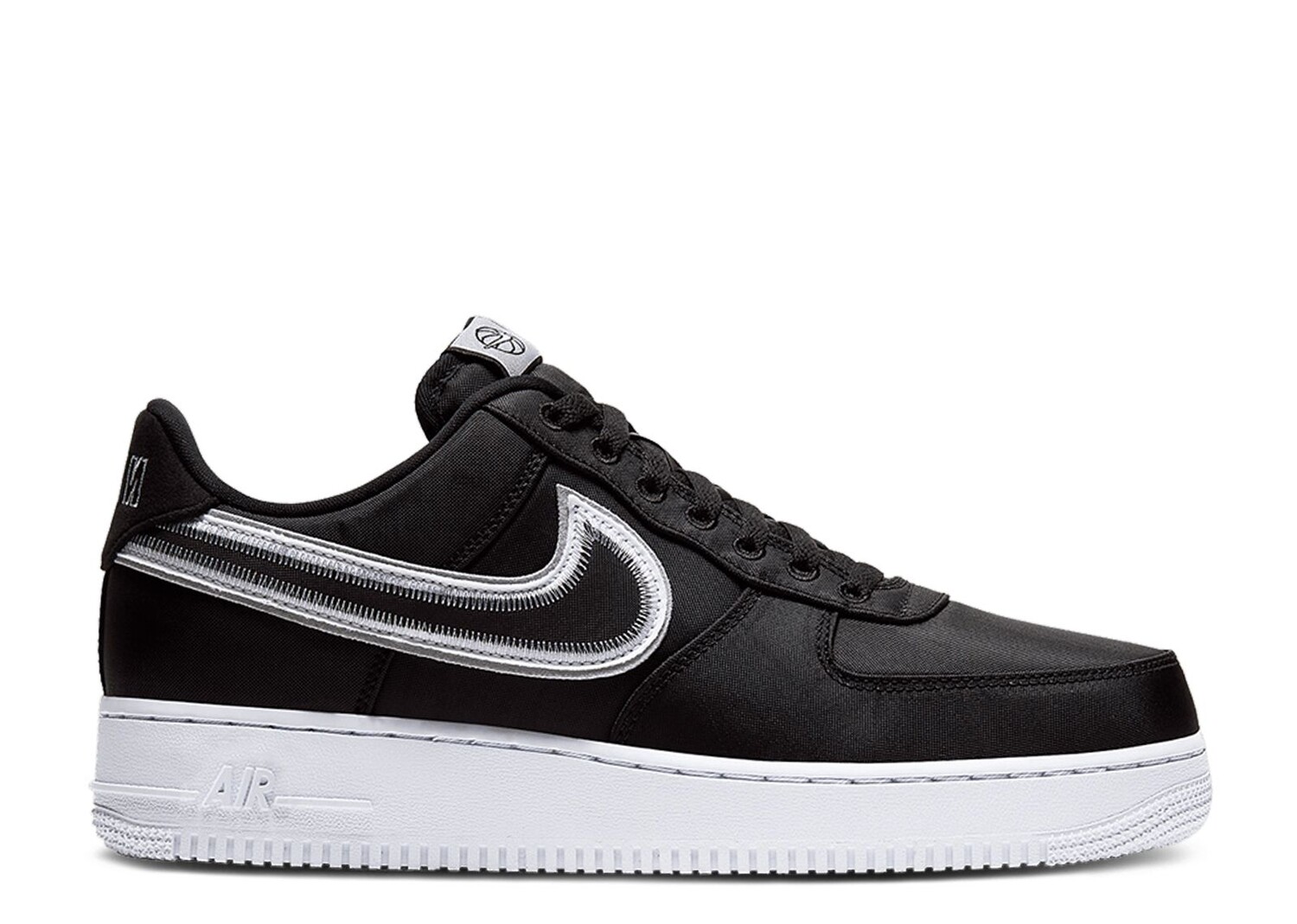 

Кроссовки Nike Air Force 1 Low 'Reverse Stitch - Black', черный