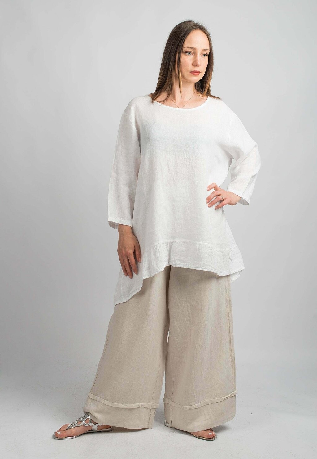 

Блузка Dalle Piane Cashmere, белый
