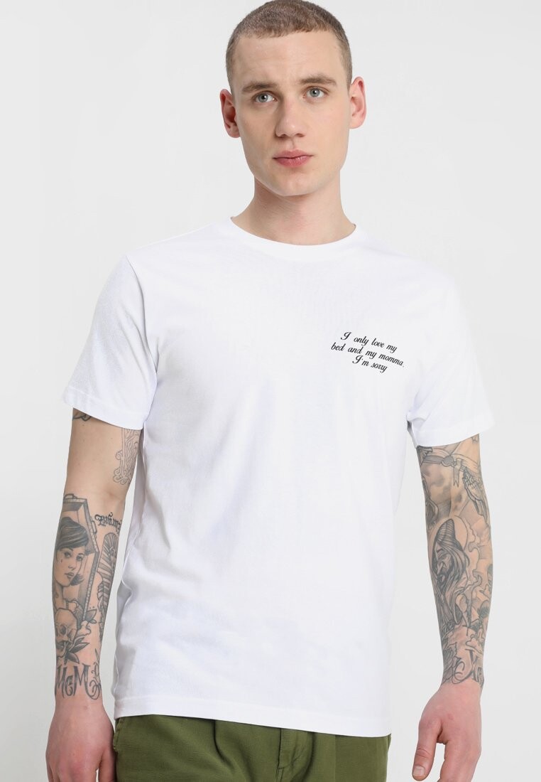 

Футболка с принтом Mister Tee, белый