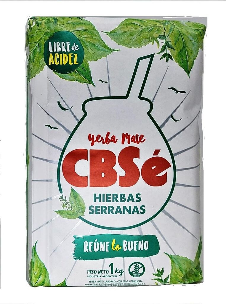 

CBSé - Hierbas Serranas - Чай Мате из Аргентины 1кг CBSE