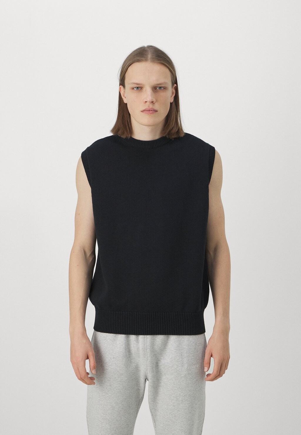 

Джемпер вязаный GRAPHIC UNISEX 7 DAYS Active, цвет black