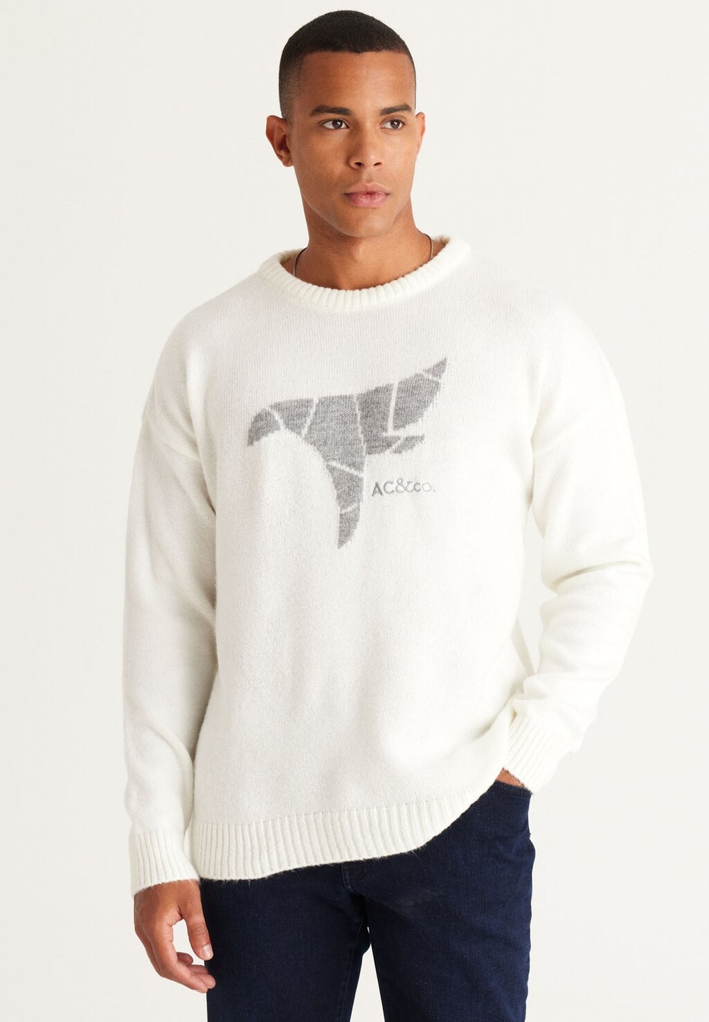 

Вязаный свитер O COLLAR AC&CO / ALTINYILDIZ CLASSICS, цвет Oversize Fit Knitwear O Collar