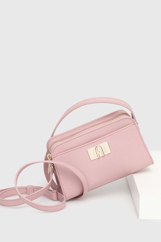 

Кожаная сумочка Furla, розовый