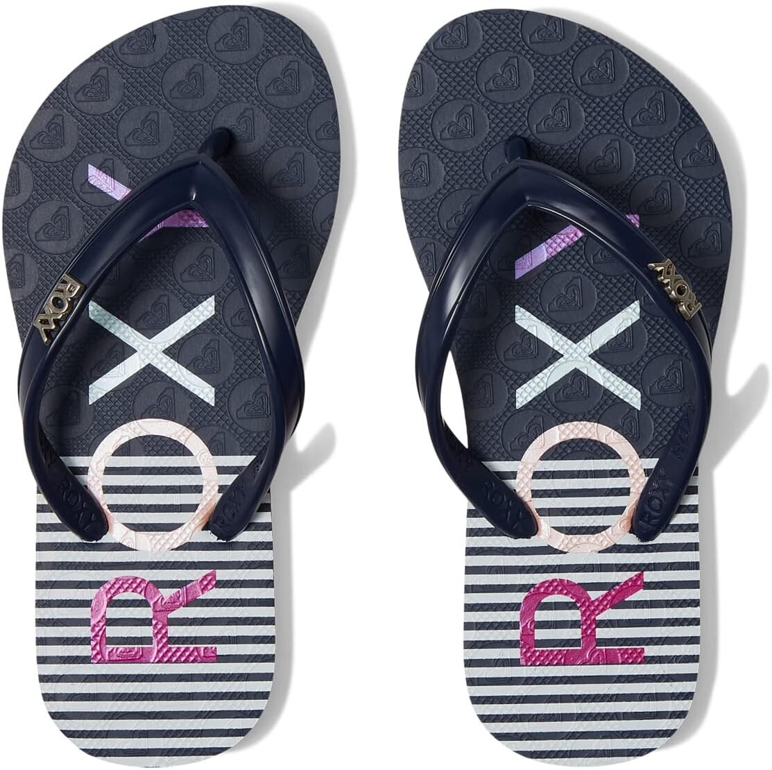 

Шлепанцы Viva Stamp II Roxy, цвет Navy Stripe