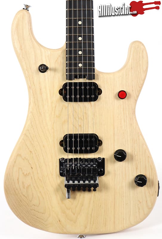 Электрогитара EVH 5150 Deluxe Natural Ash Electric Guitar w/ Floyd Rose D-Tuna Limited Edition электрогитара evh limited edition 5150 deluxe ash natural